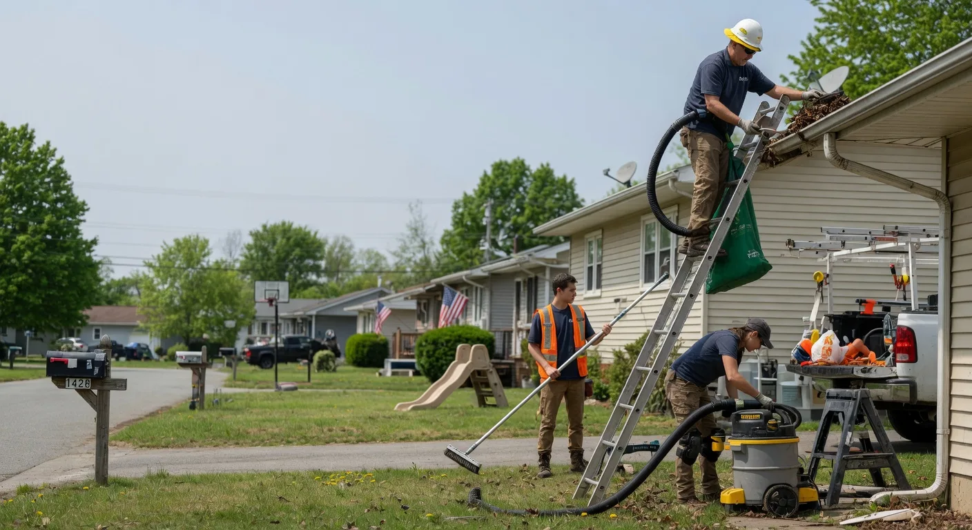 Gutter Installation in Hecker, IL near me